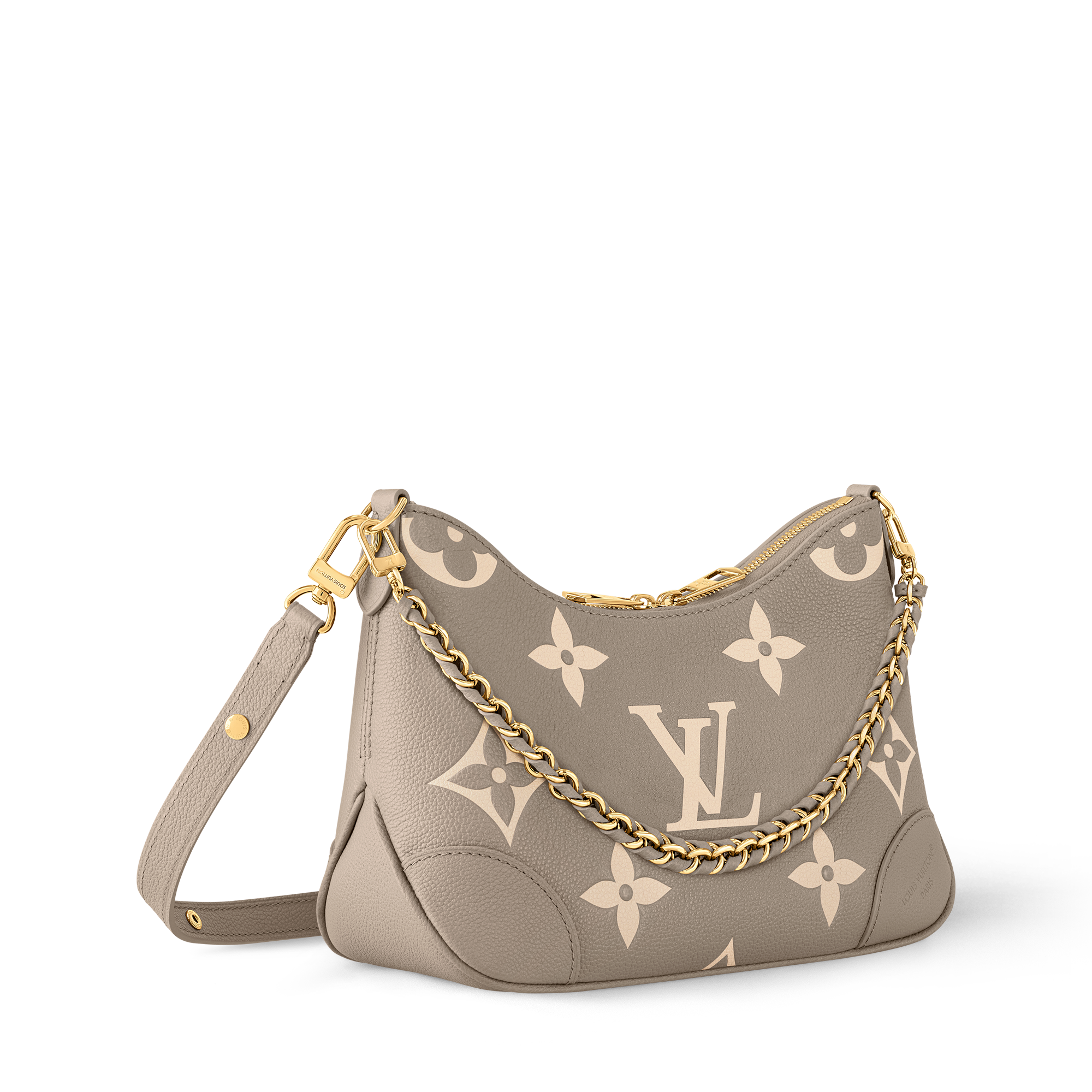 Boulogne PM Bicolour Monogram Empreinte Leather - Handbags | LOUIS
